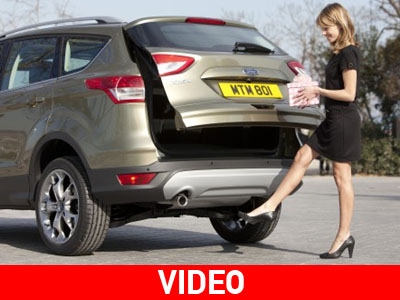 Το πορτ μπαγκάζ του Ford Kuga ανοίγει με το πόδι…